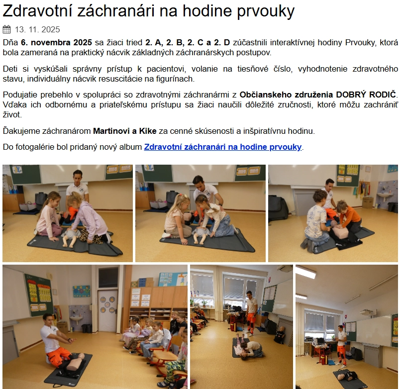 Recenzia ZŠ Karpatská